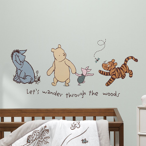 Lambs & Ivy Storytime Pooh Wall Decals