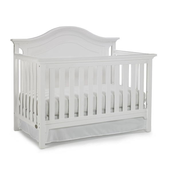 Ti Amo Raeburn Convertible Crib in Snow White