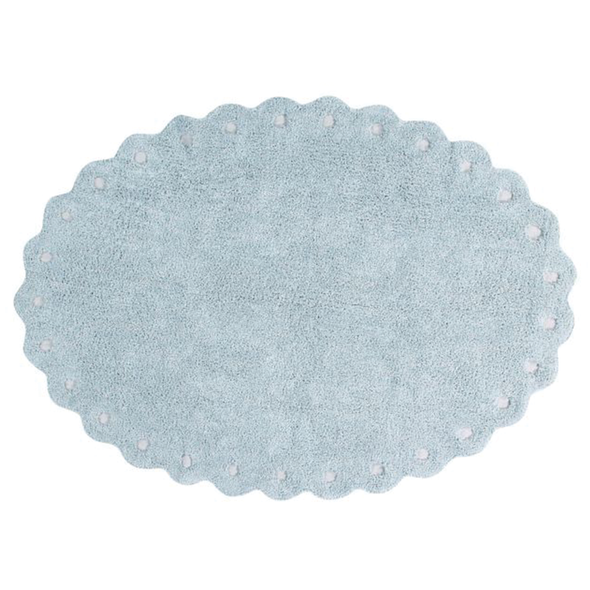 Lorena Canals Washabe rug Picone Pearl Blue