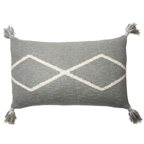 Lorena Canals Knitted cushion  Oasis Grey