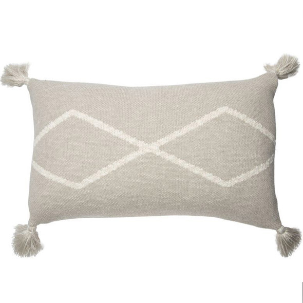 Lorena Canals Knitted Cushion Oasis Soft Linen