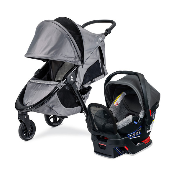 Britax Travel System B-Safe Gen2 Flex Plus/B-Free in Asher