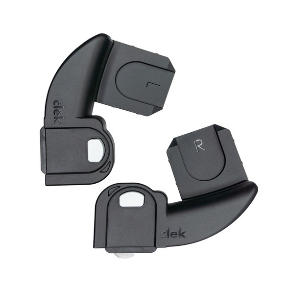 Clek Liing/Liingo Car Seat Adapters for UPPAbaby in Black