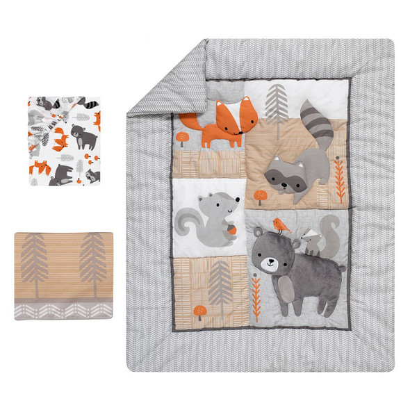 Bedtime Originals Acorn 3-Piece Bedding Set