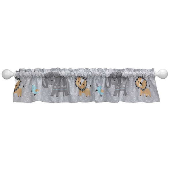 Bedtime Originals Jungle Fun Window Valance