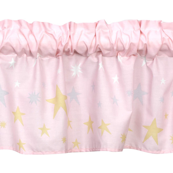 Bedtime Originals Rainbow Unicorn Window Valance