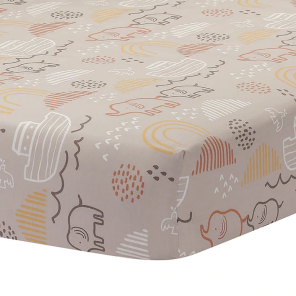 Lambs & Ivy Baby Noah Crib Sheet