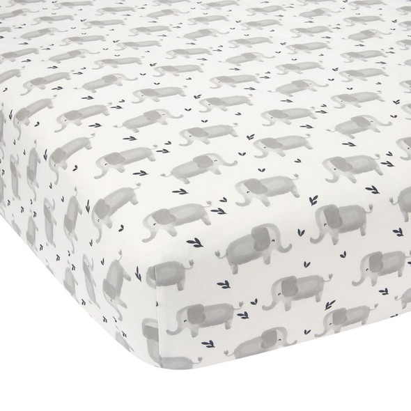 Lambs & Ivy Elephant Crib Sheet