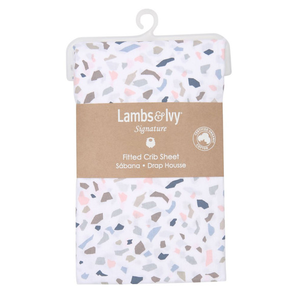 Lambs & Ivy Speckled Crib Sheet
