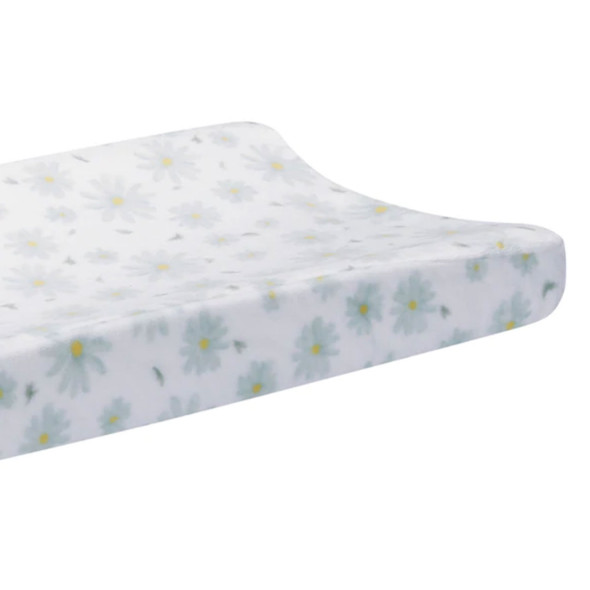 Lambs & Ivy Sweet Daisy Changing Pad Cover