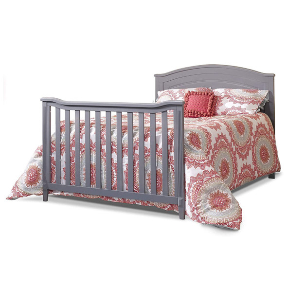 Sorelle 223 Full Size Rails in Weathered Gray - works ONLY with 6105 Farmhouse Crib and Changer
