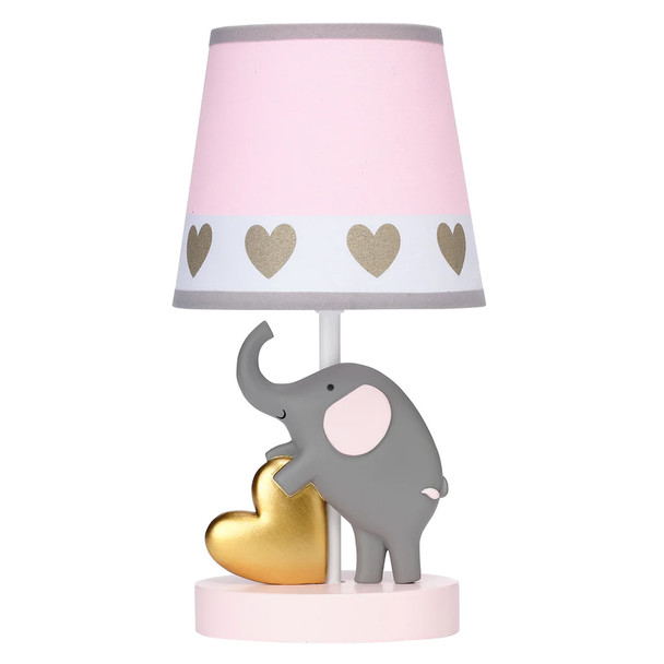 Lambs & Ivy Eloise Lamp W/ Shade & Bulb