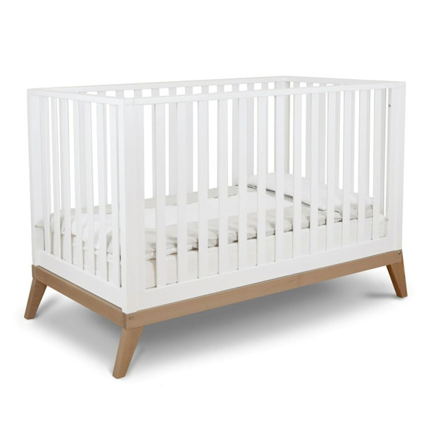 Pali Donatello Classico Crib. in White/Walnut