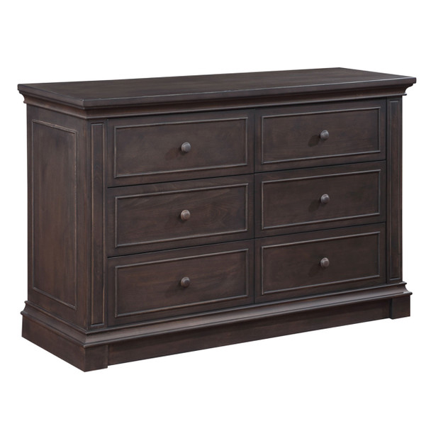 Dolce Babi Amalfi Double Dresser in Mineral Grey