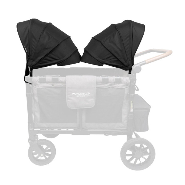 Wonderfold W1 Retractable Stroller Canopy - 2 Pack