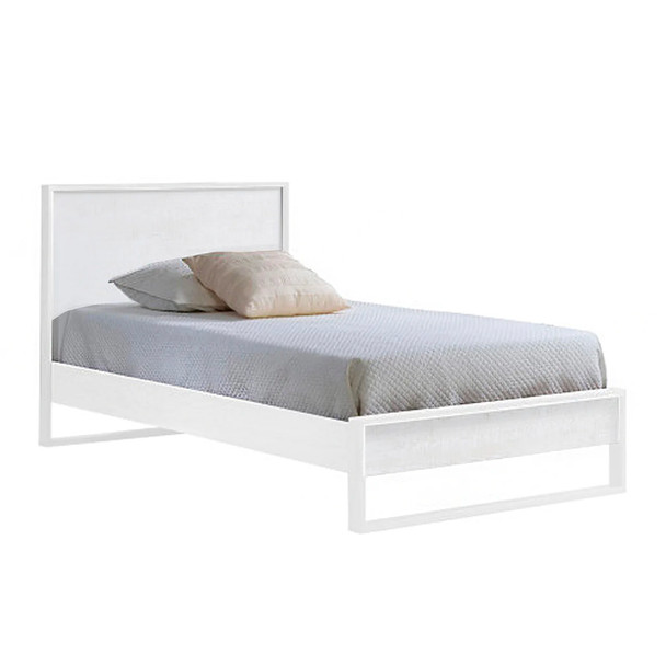 Natart Flexx Twin Bed (39") - White