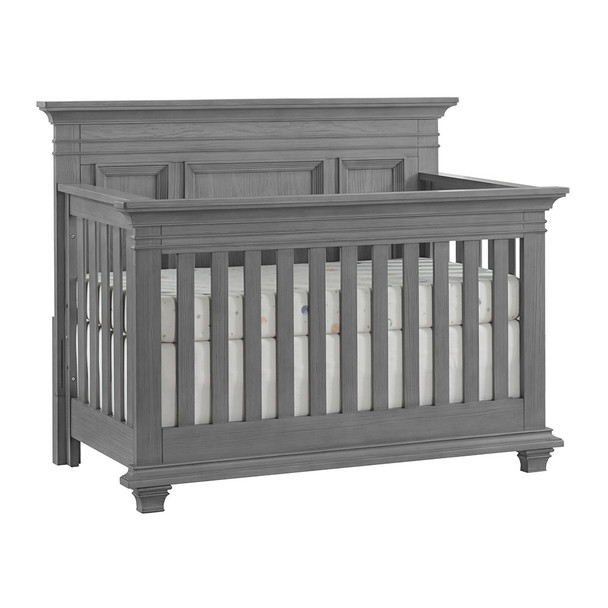 Oxford Baby Weston 4 In 1 Convertible Crib Dusk Gray