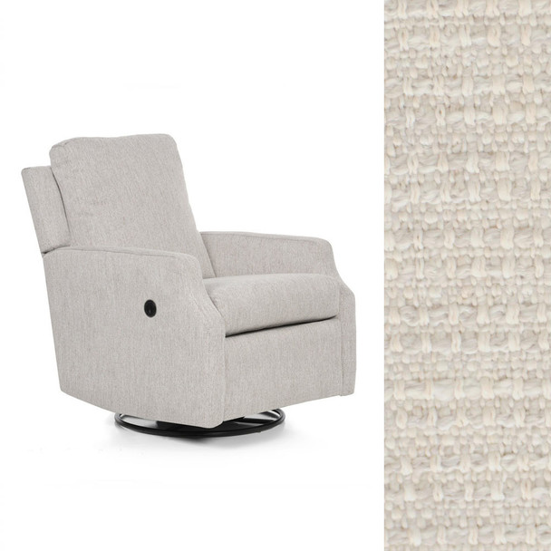 Oilo Harlow Recliner w/ Power in Ridge Oat