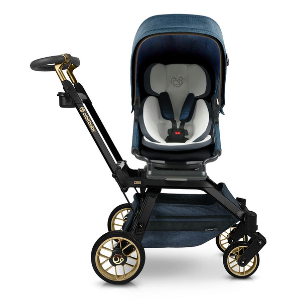 Orbit Baby G5 Stroller in Black Luxe/Melange Navy