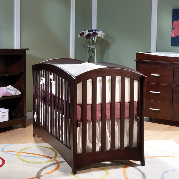 Pali Trieste Collection La Spezia Forever Crib in Mocacchino