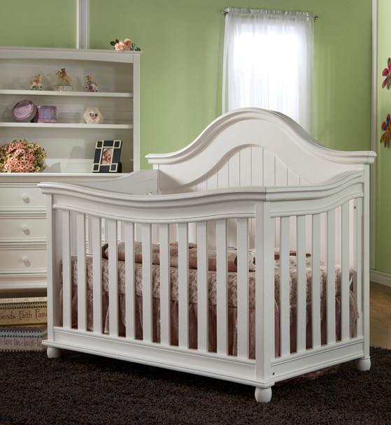 Pali Marina Forever Crib in White