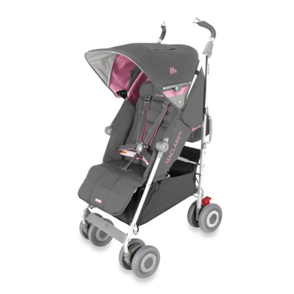 Maclaren Techno XLR Stroller in Dove and Orchid Smoke