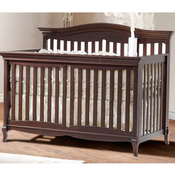 Pali Mantova Collection Forever Crib in Chocolate