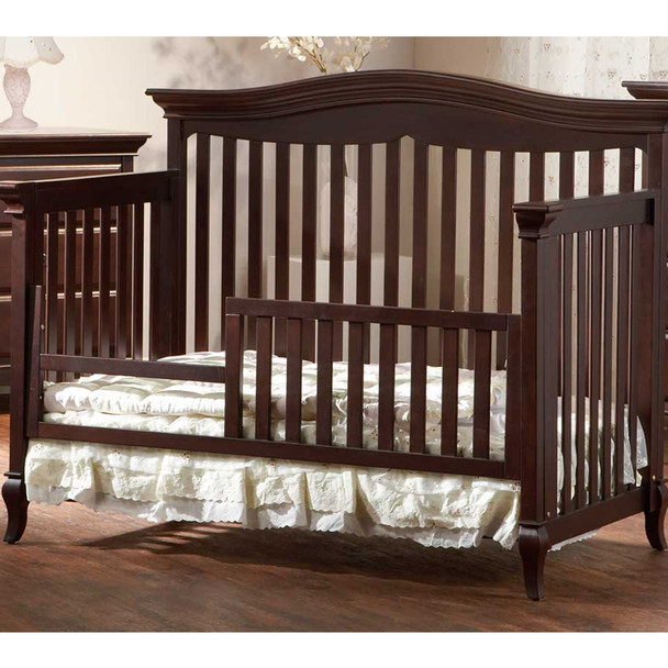 Pali Mantova Collection Toddler Rail in Chocolate
