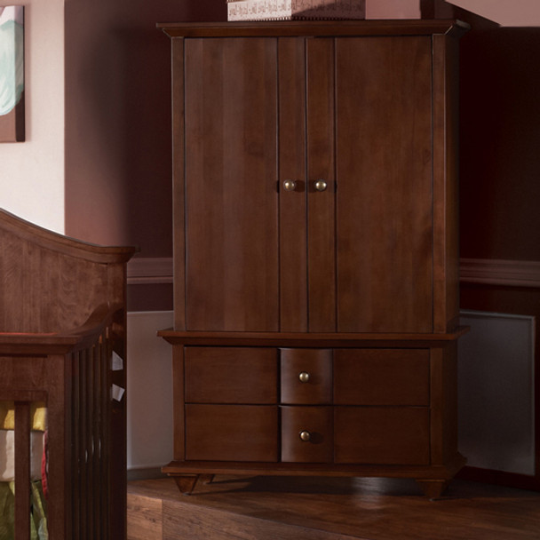 Pali Onda Collection Armoire in Walnut