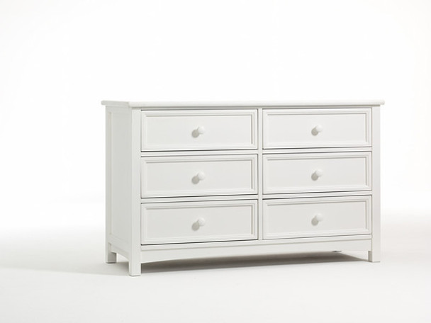 Bonavita Easton Collection Double Dresser in Classic White