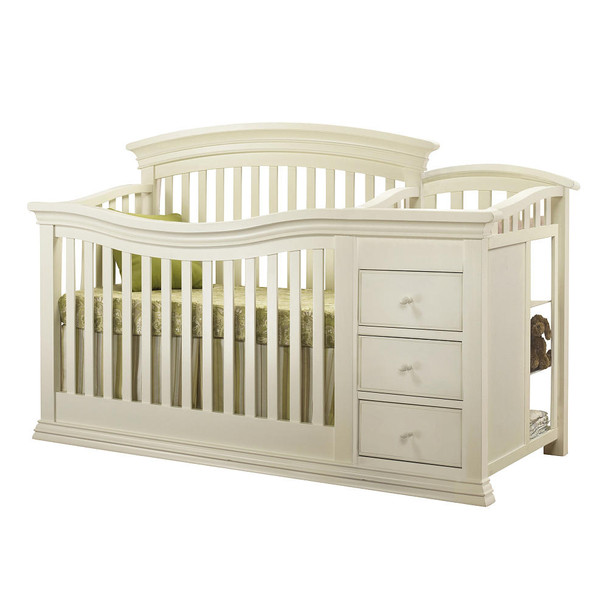 Sorelle Verona Crib and Changer in French White