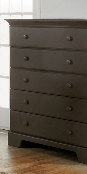 Pali Volterra Collection 5 Drawer Dresser in Slate