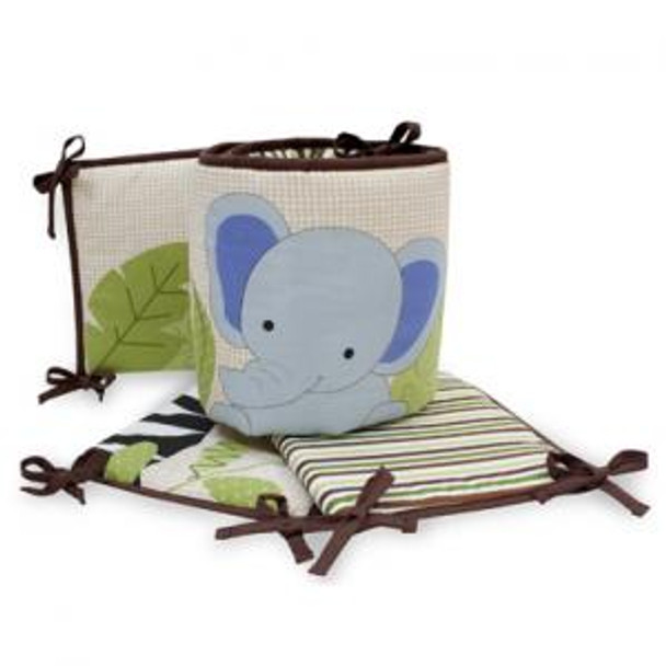 Bedtime Originals Jungle Buddies Crib Bumper