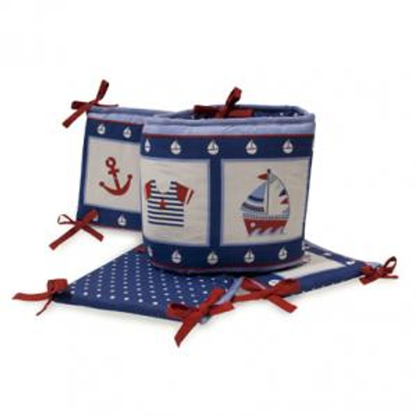 Bedtime Originals Sail Away Crib Bumper