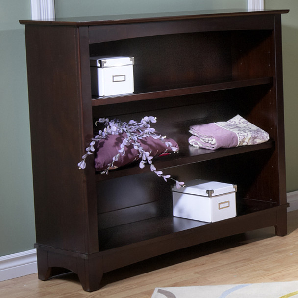 Pali Bolzano Collection Bookcase Hutch in Mocacchino