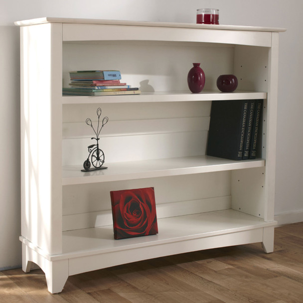 Pali Bergamo Collection Bookcase Hutch in White