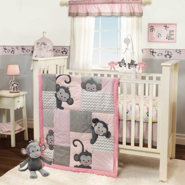 Bedtime Originals Pinkie 3 Piece Bedding Set