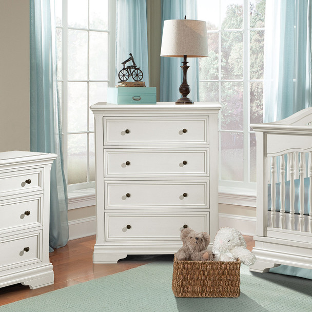 Stella Baby and Child Athena Collection Chest in Belgium Cream