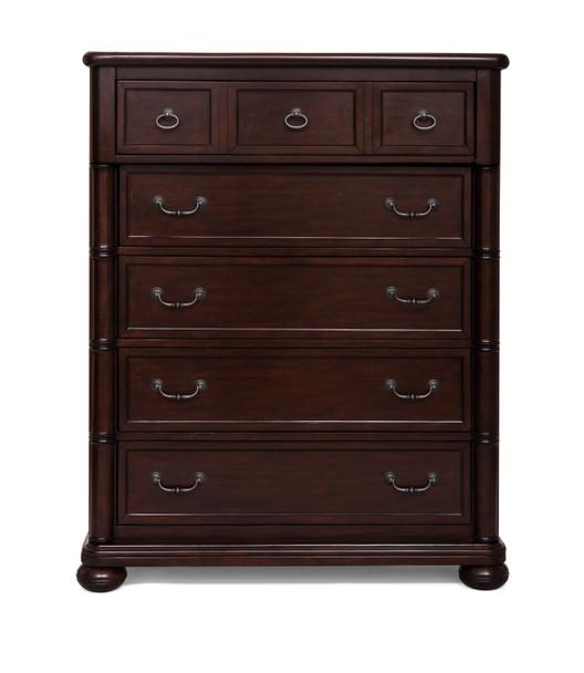 Simmons Hanover Park Collection Chest in Molasses