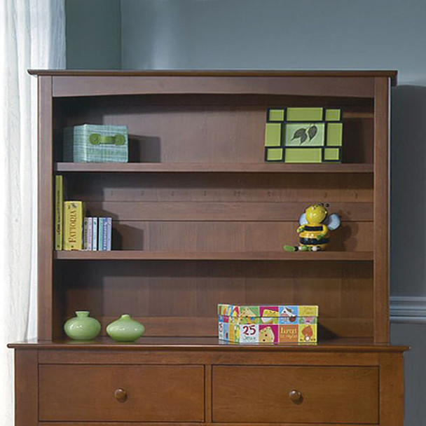 Pali Bolzano Collection Bookcase Hutch in Earth