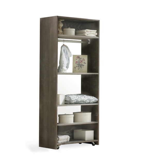 NEST Emerson Collection Convertible wardrobe system (included 3 shelves & 2 hanging rods) in Owl