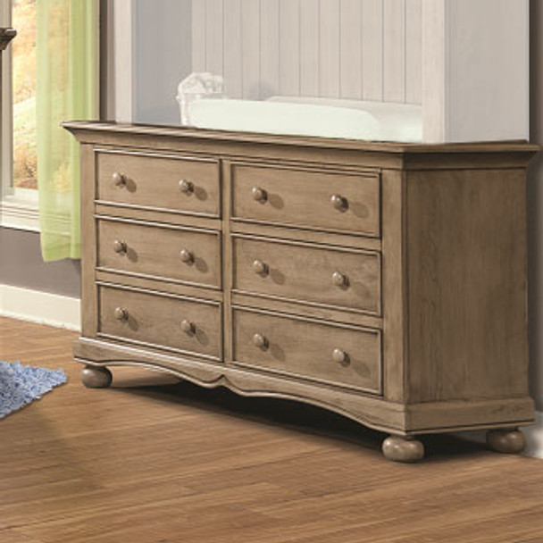 Westwood Meadowdale Collection Double Dresser in Vintage
