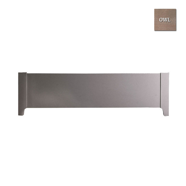 Natart Rustico Collection Low Profile Footboard in Owl