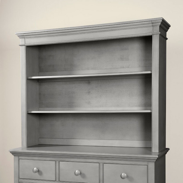 Westwood Stone Harbor Bookcase/Hutch in Cloud