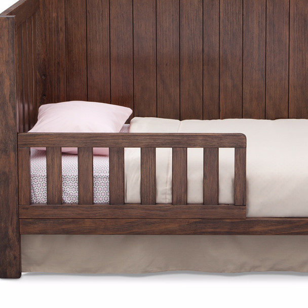 Serta Northbrook Toddler Rail for the 4 in 1 Crib in Rustic Oak