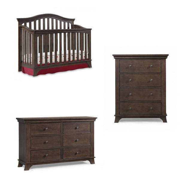 Westwood Kensington 3 Piece Nursery Set in Madeira