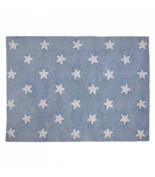 Lorena Canals Stars Rug in Blue/White