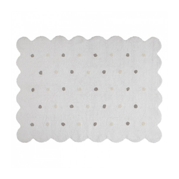 Lorena Canals Biscuit Rug in White