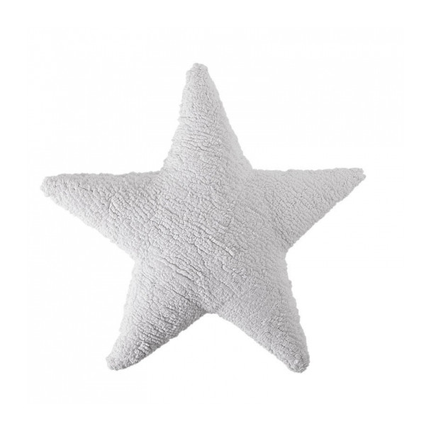 Lorena Canals Star Cushion in White