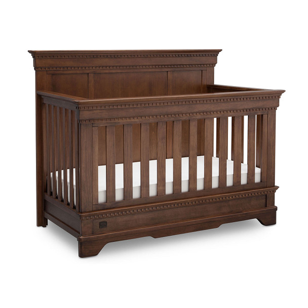 Simmons Tivoli Collection Convertible Crib in Antique Chestnut